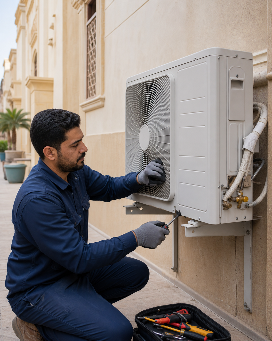 AC repair service in Riyadh